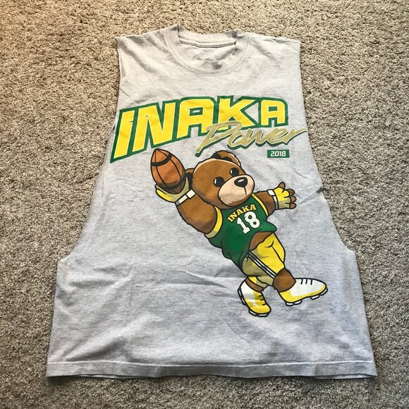 Inaka Power Other - Inaka Power Football Teddy Cutoff Tank Top